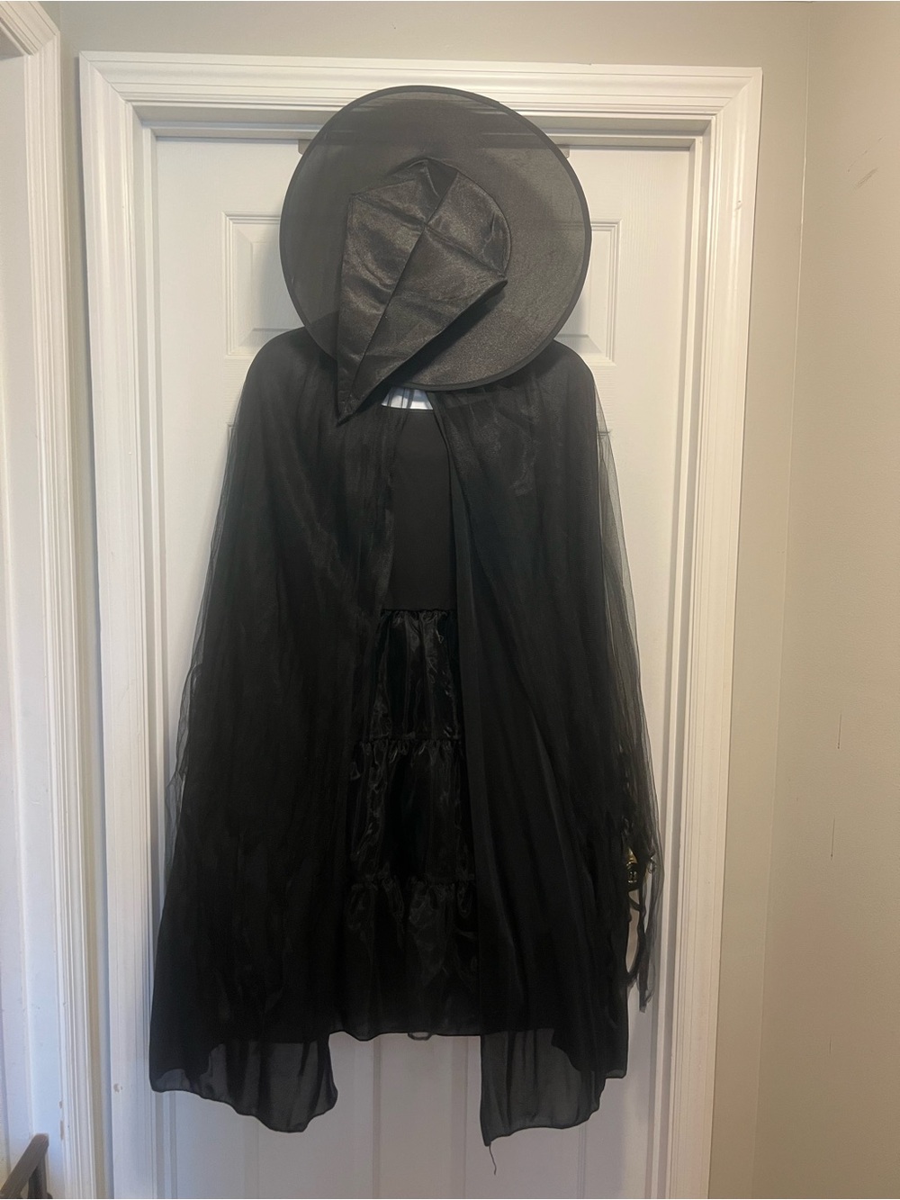 Witch costume with accessories
